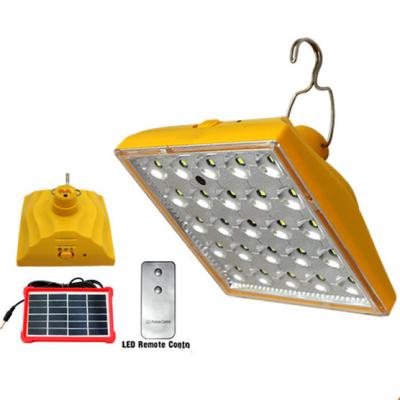 China New solar remote control lamp  camping light multifunction emergency light for sale