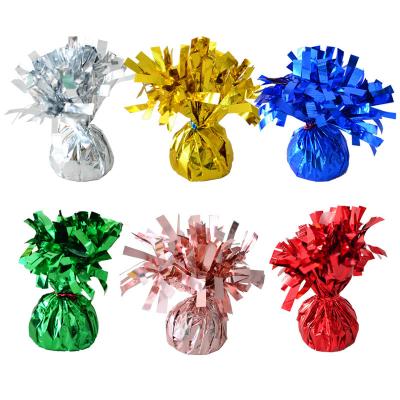 China 110g Party Supplies Balloon Accessories Colorful Foil Balloons Weight Wedding Decoration Center Stand Balloon Display Stand Pendant for sale