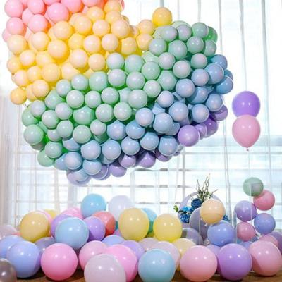 China Hotselling Macaron High Quality Eco-friendly Latex Balloons 5/10/12/18/36 Inch Birthday Party Decorations for sale