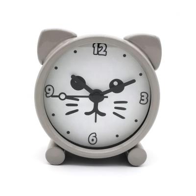 China Antique Modern Small Animal Quartz Alarm Clock Plastic Style Beautiful Vintage Digital Printing Alarm Clock for sale