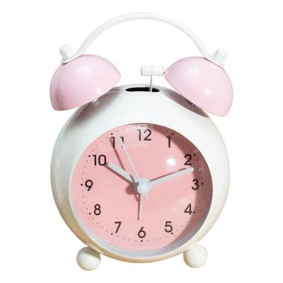 China LUMINOVA Customization Clock Face Design Table Clock Soft Night Light Alarm Clock For Sleep for sale