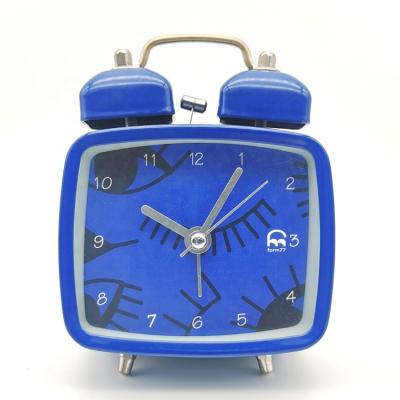 China Hot Selling Gift OEM ODM Alarm Clock LOGO Printing Display Box Alarm Clock Children Antique Style School Travel Alarm Clock for sale