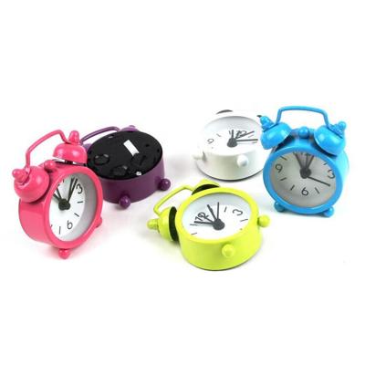 China LUMINOVA Children's Small Student Desk Small Round Bed Clock Alarm Clock Compact Digital Alarm Clock for sale