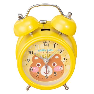 China LUMINOVA factory direct sale can be customized cute alarm clock cartoon children student bedroom alarm clock for sale