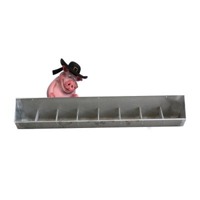 China Other Thicken Feeders Steel Pig Material Animal Feeder Trough For Sow for sale