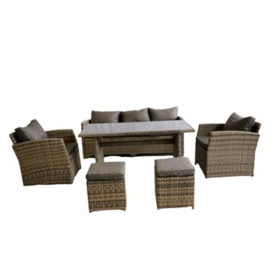 China Modern Hot Sale Discount Modern New Design Garden Outdoor Sofa Rattan Furniture Wicker for sale