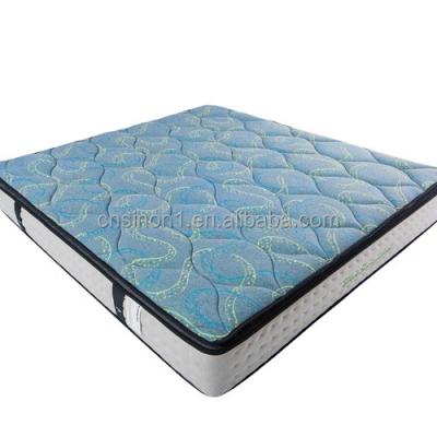 China Comfortable 10 Inch Hotel Mattress Full Size Organic Latex Mattress Cooling Hybrid Spring Box for sale