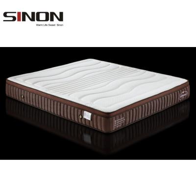 China Popular Removable Cover Style Queen Mattress Pocket Spring Memory Foam Mattress With High Quality for sale