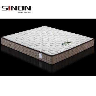 China Cheap Removable Cover Factory Price King Size Natural Bamboo Fabric Foam Bonnel Bed Base for sale