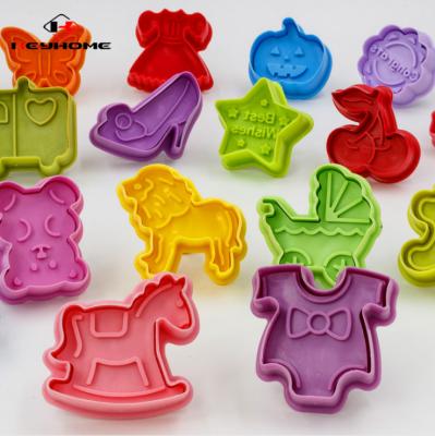 China Viable Tools Kit Animal Cookie Cutters Cartoon Cookie Stamps Cookie Cake Tools Opp Bag Molds Kitchen All-Season 0.2mm~1.0mm for sale