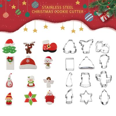 China Hot Viable Amazon Christmas Gingerbread Man Cookie Cutter Christmas Snowman Cookie Cutter Mold for sale