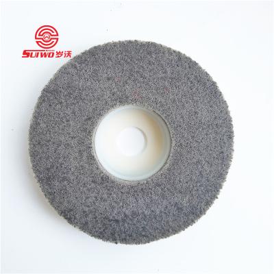 China High Efficiency Angle Non Woven Deburring Disc For Rust Oxidation Paint Removal Clean And Strip Disc for sale