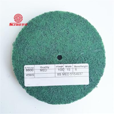 China High Quality Oil Pipe Performance EXU Wheel EXL 2A Durable Non Woven Wheel Wheel EXL 2A Nylon Polishing MED for sale