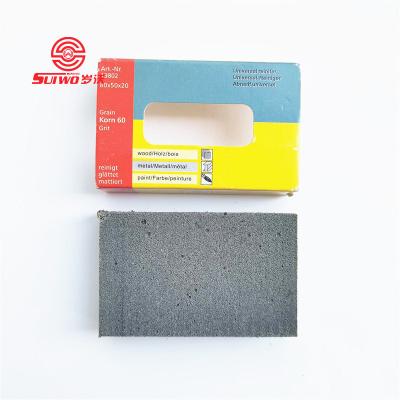 China High Efficiency Harvest Block Smoothness Silicon Carbide Flexible Sanding Polishing Stones 80x50x20mm 60# 120# 240# for sale