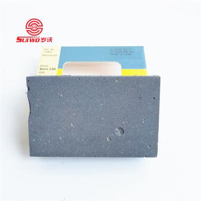 China Grinding Stone 3x2x3/4-Inch Harvesting Block Silicon Carbide Flexible Abrasive Fine Grit Smoothness Abrasive Cleaner for sale