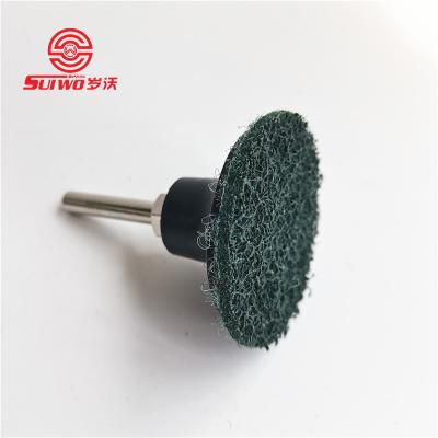 China Quick Change Disc Face Polishing Sanding Treatment Discs With 6mm Leg Holder For Surface Preparation for sale