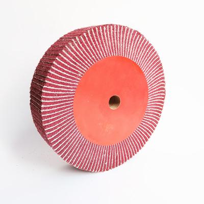 China Metal Wood Polishing 8698 And 7447 Nonwoven Fin Wheel For Surface Treatment Stainless Steel for sale