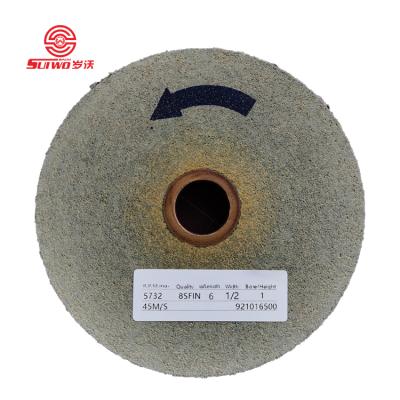 China Factory Price EXL Deburring Metal Finishing Convoluted Wheel 5S MED/CRS for Decoration Finishing and for Tank Polishing for sale