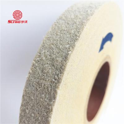 China Long Life Low Dust High Performance Most Abrasive Non Woven Convoluted Polishing Finishing Wheels Abrasive Metal Wheel for sale