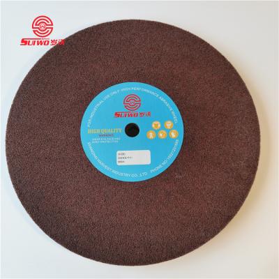 China POLISHING FIN WHEEL Non Woven Polishing Abrasives Wheel China Best Quality Nylon Fiber Metal Abrasive Grinding Wheel for sale