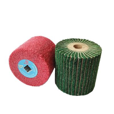 China Most Durable 115*100*19mm China Manufacture Non Woven Wire Drawing Polishing Wheel And Polishing Grinding Wheel for sale