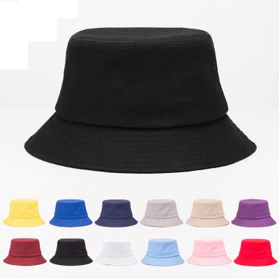 China Custom Logo Printing Custom Private Label Designer Plain Adult Unisex Cotton Customized Logo Bucket Hat for sale