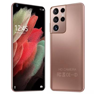 China Original Dual SIM Card Brand New s21 Ultra Unlocked Smart Phones 12GB+512GB Full Show Android 10.0 Global Version 6.7 Inch HD Mobile Phones for sale