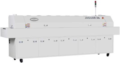 China JAGUAR  soldeing equipment smt line lead free reflow oven machine A8 for sale