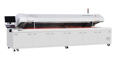 China jaguar eight heating zones reflow ovne for pcb soldering/with computer control for sale