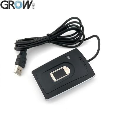 China Grow R102A Biometric Capacitive USB Fingerprint Reader with DC5V 208*288 Pixel 1500 Capacity for Windows Android for sale