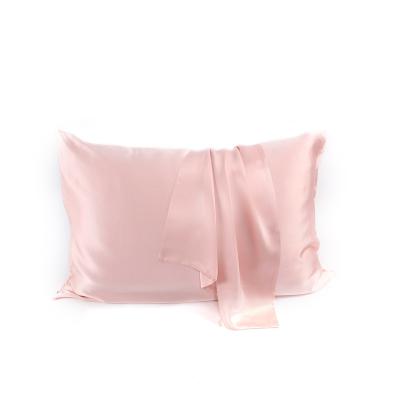 China Wholesale Anti-static Color 100% Pure Silk Pillowcase 19mm Silk Pillow Case For Home Use for sale