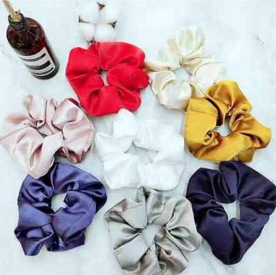 China Soft ; hot sale elasticity satin hair tie-ins hot sale hair tie hair rope for sale