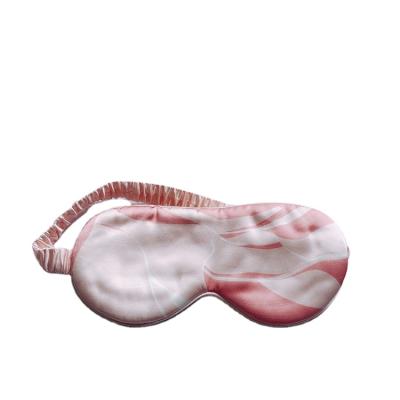 China Dark Circles Customized New Design Luxury Colorful Travel Sleep Silk Eye Mask for sale