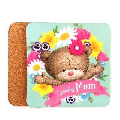 China Sustainable Advertising Wooden Coaster Cork Coaster / Gifts MDF Mug for sale