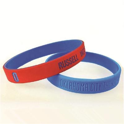 China 2019 Europe Hot Sales Custom Silicone Wristband for sale