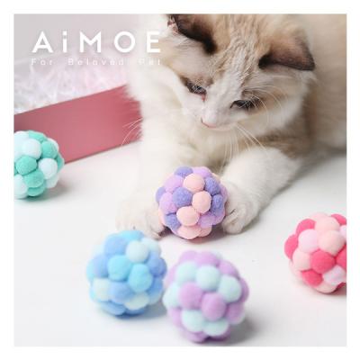 China Factory wholesale fine quality various cats pet cat ball toy interactive for sale