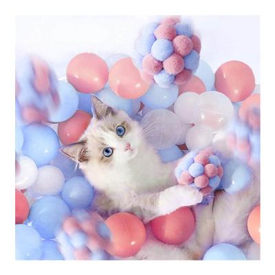 China Cats 2023 New Popularity Hot Selling Products Spring Interactive Cat Ball Toy for sale