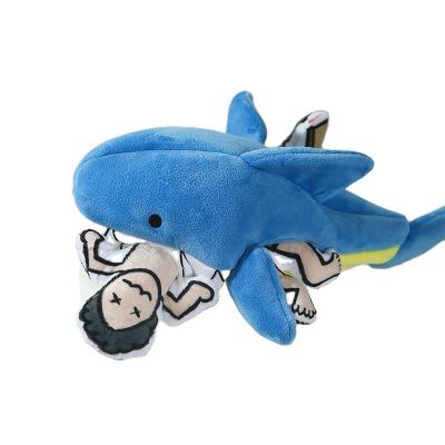 China Funny Design Stuffed Viable New Shark Multiple Gameplay And Resistant Bite Dog Hide And Seek Toys for sale