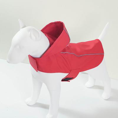 China Viable High Quality Outdoor Red Cute Soft Puppy Hoodie Fleece Jacket Custom Pet Clothes for sale