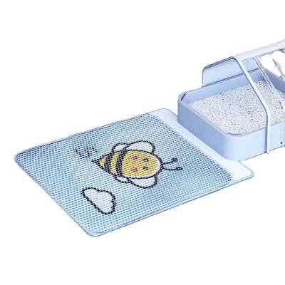 China Double Layer Eva Cat Litter Mat Waterproof EVA Custom Logo High Quality for sale