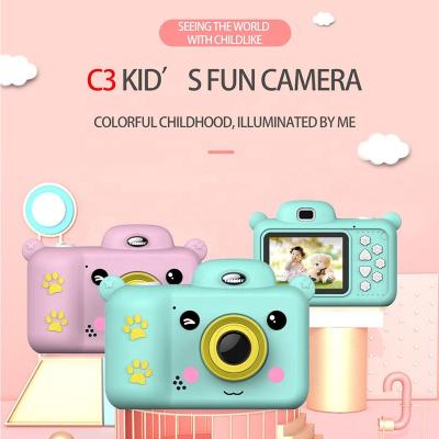 China 2020 Best Function Gift Cartoon Design 1080P Mini Selfie Kids Toy Digital Camera Photography Baby Kids Recording Camera For Children for sale