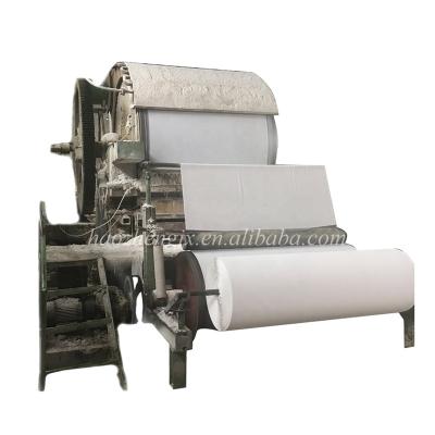 China Paper Industry Qinyang Haozheng Easy Operation Toilet Paper Production Line 5 Ton Tissue Paper Making Machine for sale