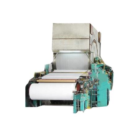 China Building Material Stores 1880mm Paper Mill Production Toilet Tissue Recycling Toilet Paper Making Machine for sale