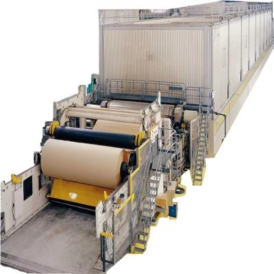 China Paper Industry 150TPD Paper Production Line Kraft Machine Paper Kraft Piping Paper Machine 3600mm for sale