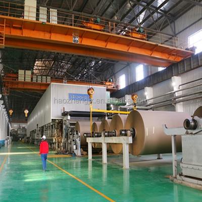 China Building Material Shops 4200mm Corrugated Paper Liner 200TPD OCC Paper Making Machine Production Line for sale