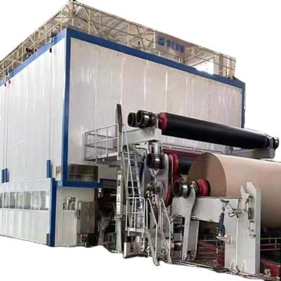 China Paper Industry OEM Manufacturing Kraft Paper Equipment Machine Capacity 30 Tons Made By Haozheng Machinery for sale