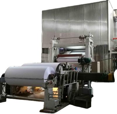 China High quality paper industry 1575 mm 5-8 ton cultural paper machine a4 paper machine/day; waste paper reuse for sale