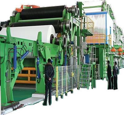 China Paper Industry 2100mm Fourdriner 40ton Paper Making Machinery A4 Copy Paper Production Line for sale