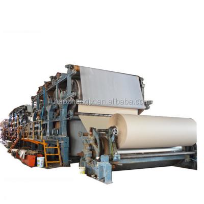 China Factory Paper And Carton Recycling Machine / Waste Cardboard Recycling Corrugated Paper Making Machine for sale