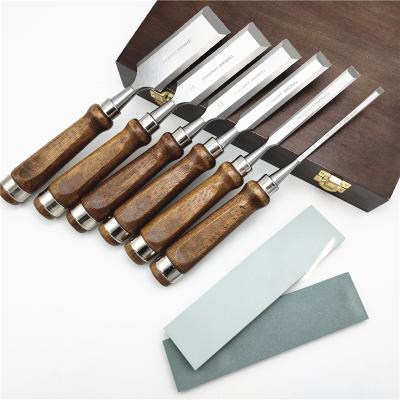 China Woodworking 6 Pcs Wood Chisel Set Hand Work Tool for sale